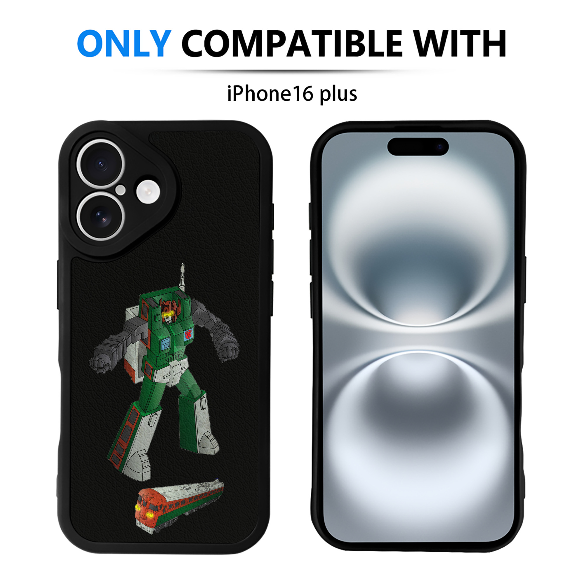 （画像用）  【iPhone 16シリーズ対応】シリコンスマホケース（レザー調） 材質：シリコン